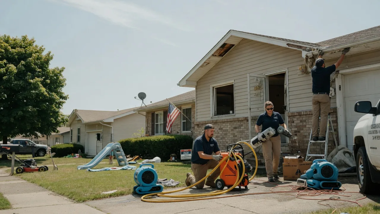 Water Damage Restoration in Bristow, IN near me
